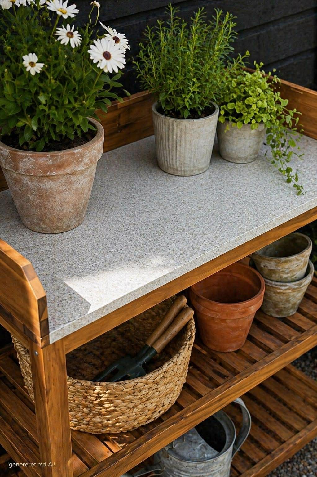 Plantbord akacia