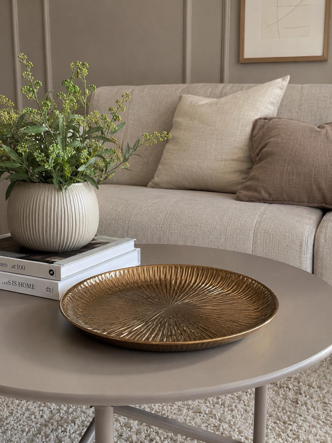 Deko fat 30 cm - Guld